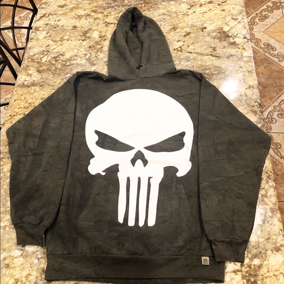 WARREN LOTAS PUNISHER HOODIE 2019 “TARGET CAMO” LG - Picture 2 of 9